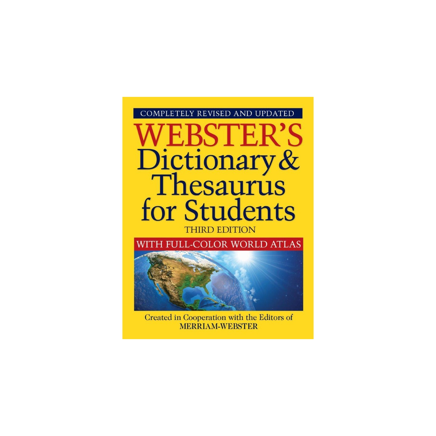 Federal Street Press Webster's Dictionary & Thesaurus with Full Color World Atlas, Third Edition