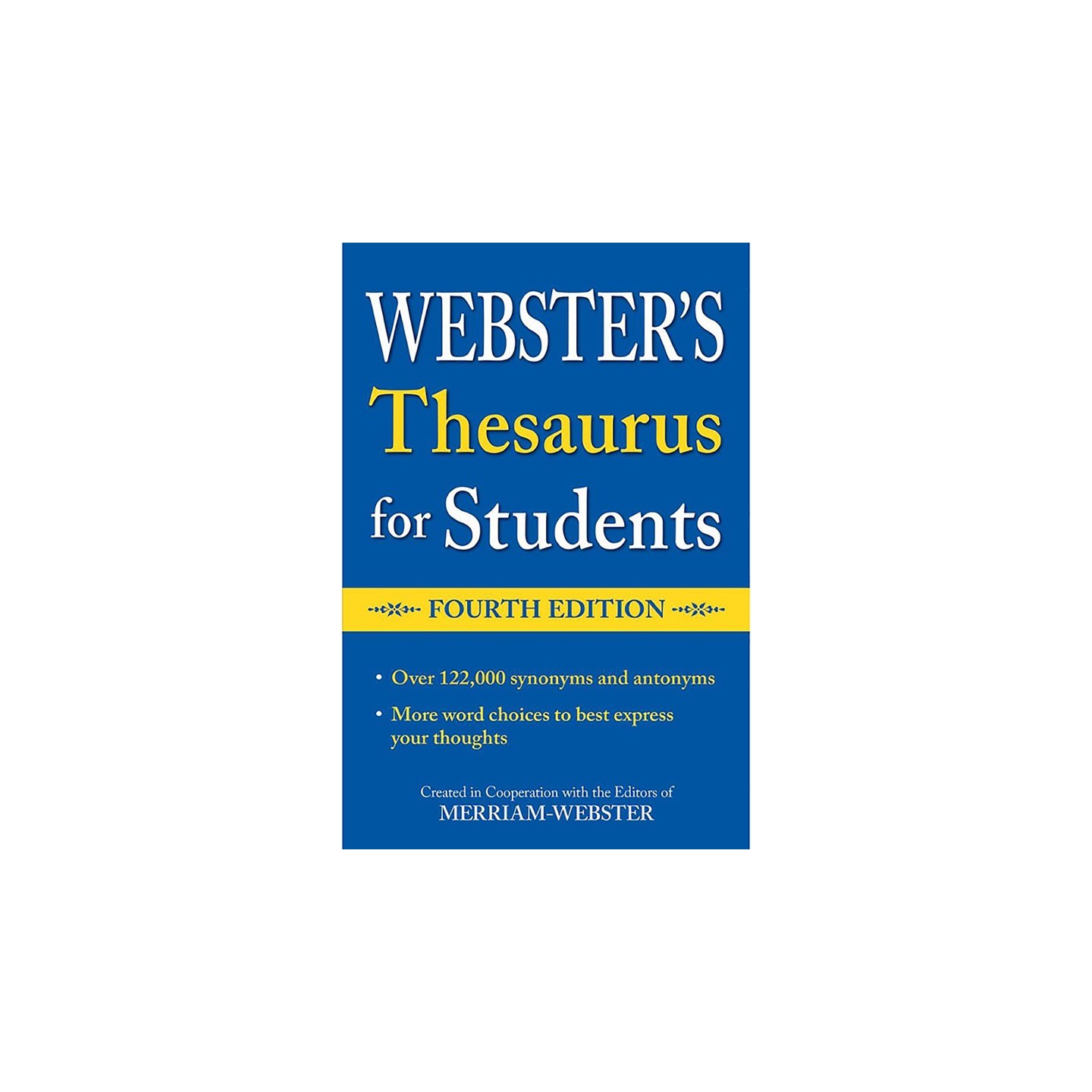 Federal Street Press Webster's Thesaurus for Students, Fourth Edition