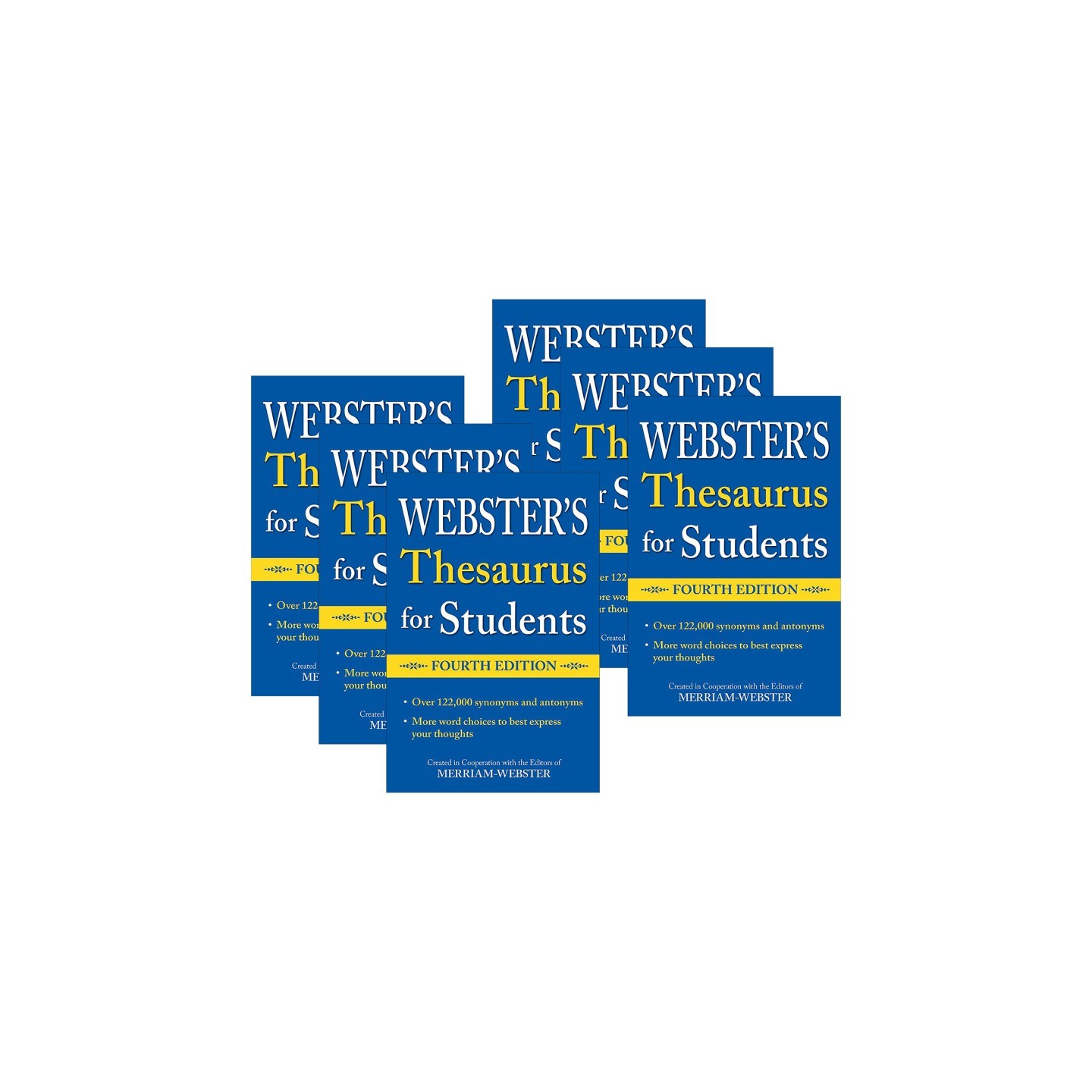 Federal Street Press Webster's Thesaurus for Students, Fourth Edition, Pack of 6