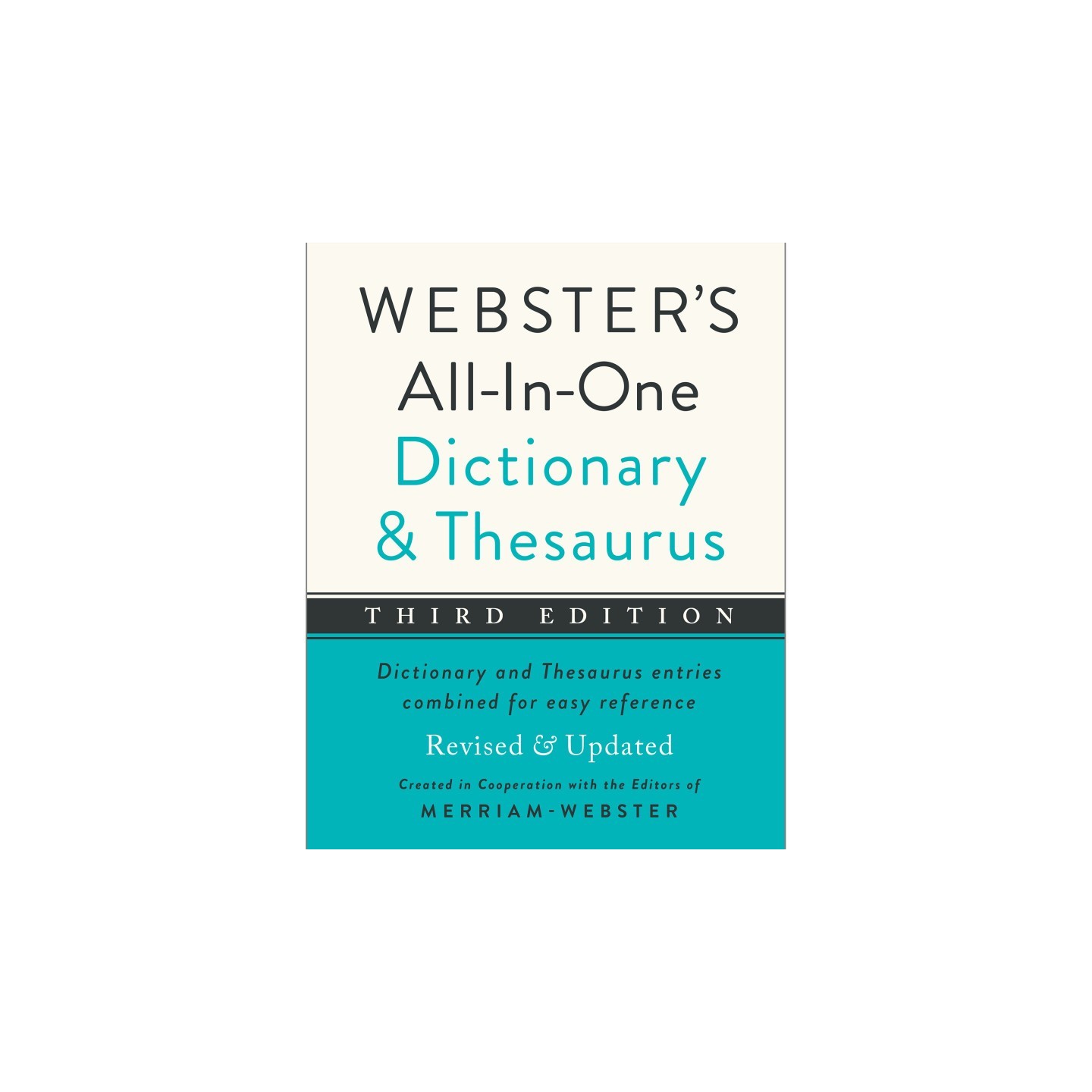 Federal Street Press Webster's All-in-One Dictionary & Thesaurus, Third Edition