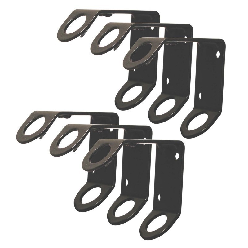 FlagZone Stamped Steel Flag Bracket, Pack of 6
