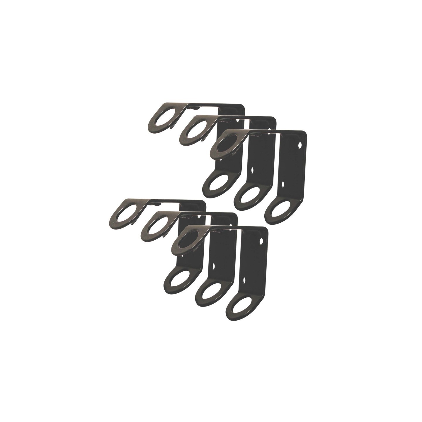 FlagZone Stamped Steel Flag Bracket, Pack of 6