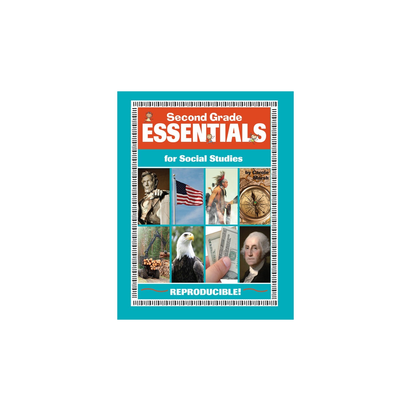 Gallopade Second Grade Essentials for Social Studies Reproducible Book