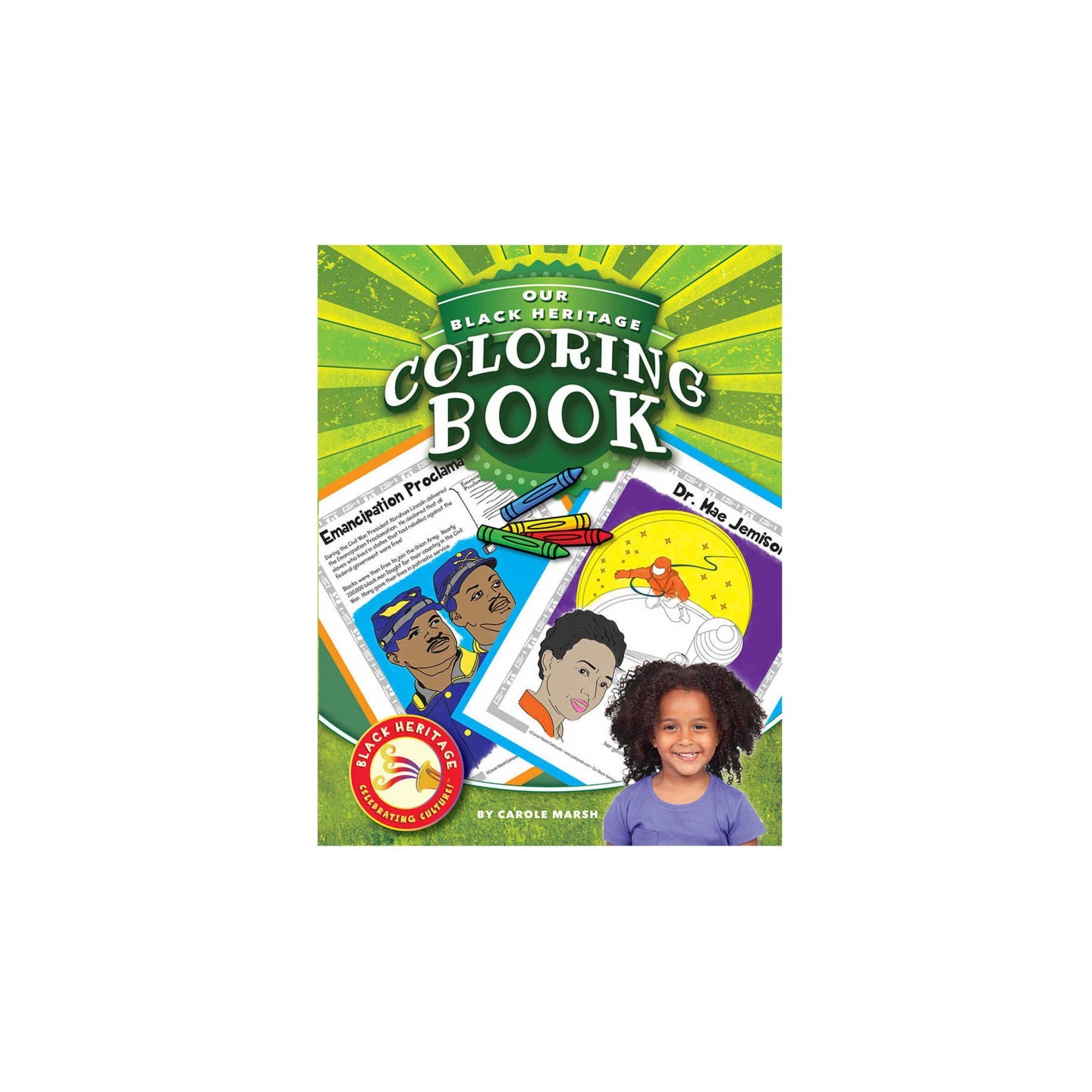 Gallopade Our Black Heritage Coloring Book