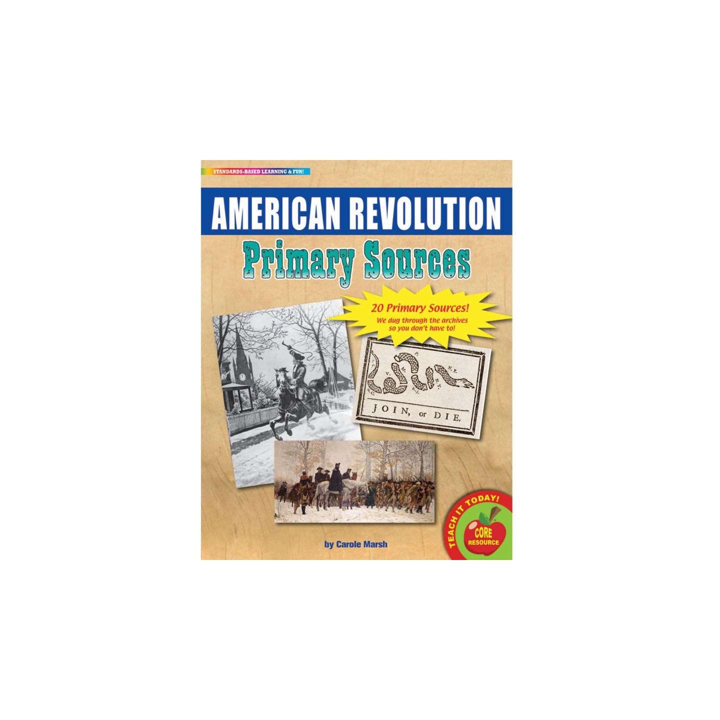 Gallopade Primary Sources, American Revolution