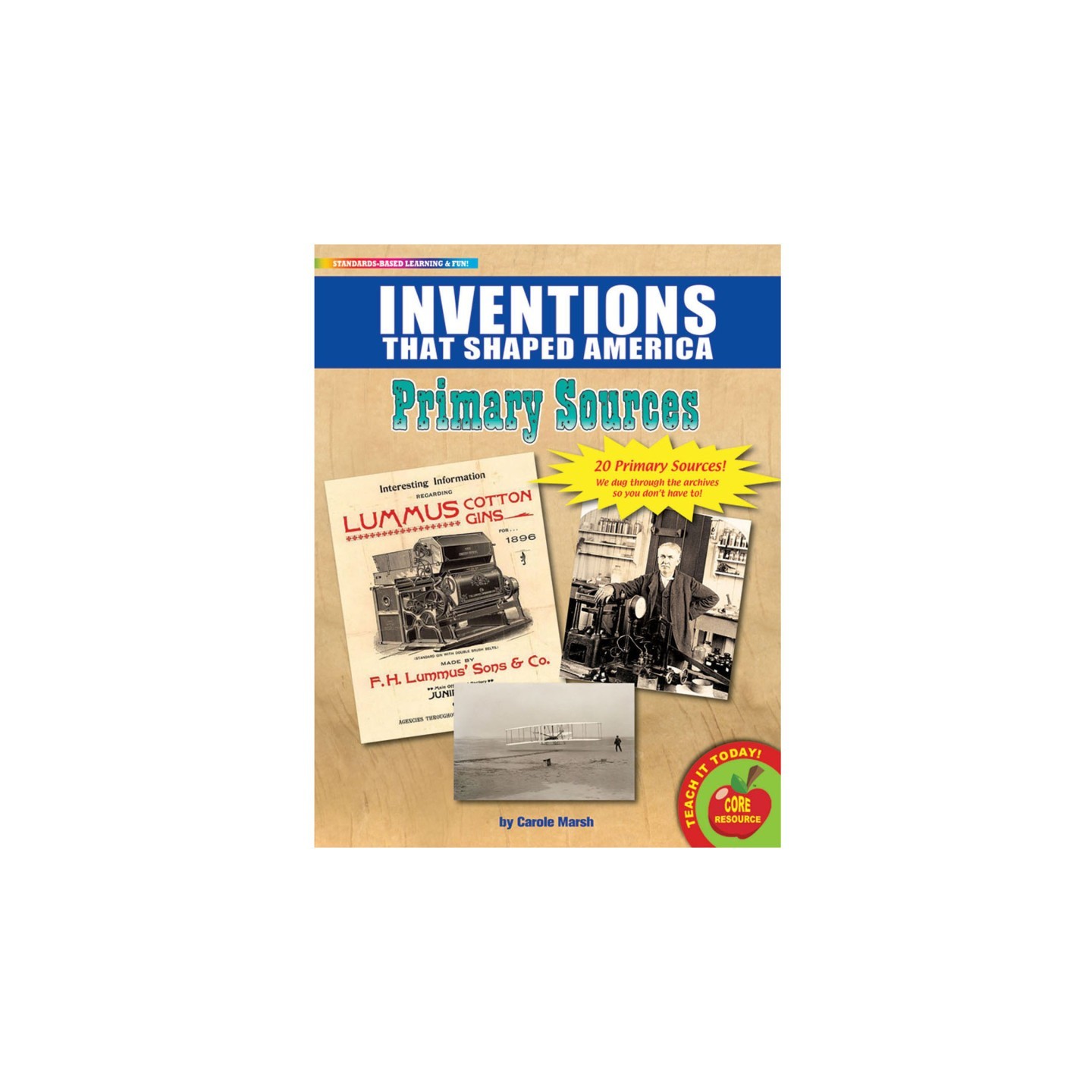 Gallopade Primary Sources, Inventions That Shaped America