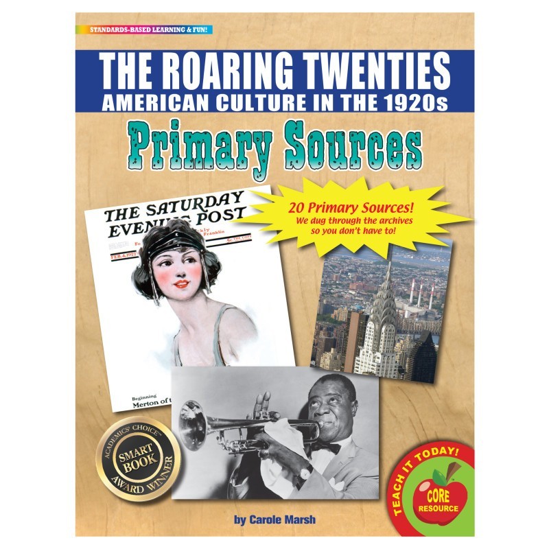 Gallopade Primary Sources, Roaring Twenties