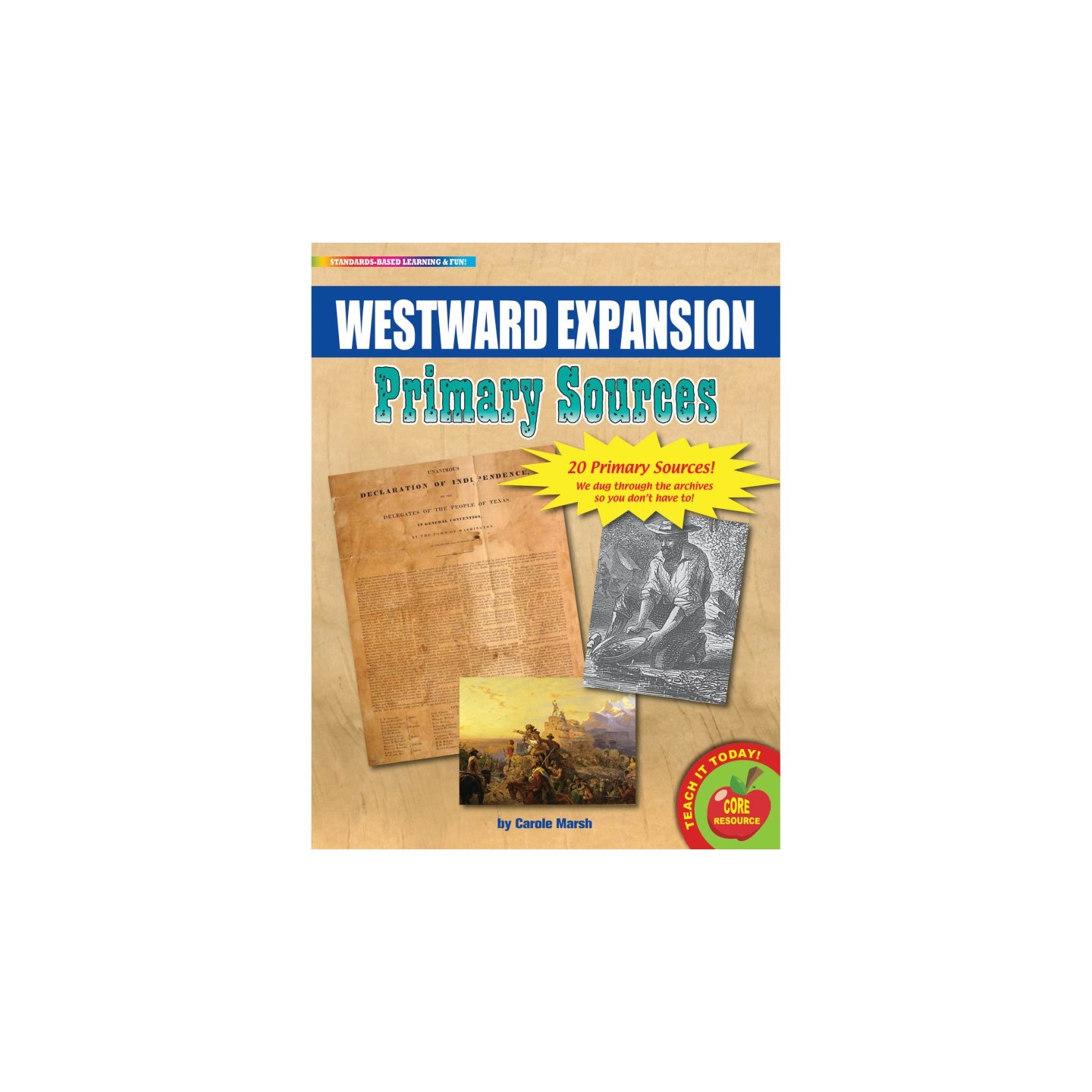 Gallopade Primary Sources, Westward Expansion Movement