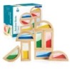 Guidecraft Sand Rainbow Blocks, 8 Pieces