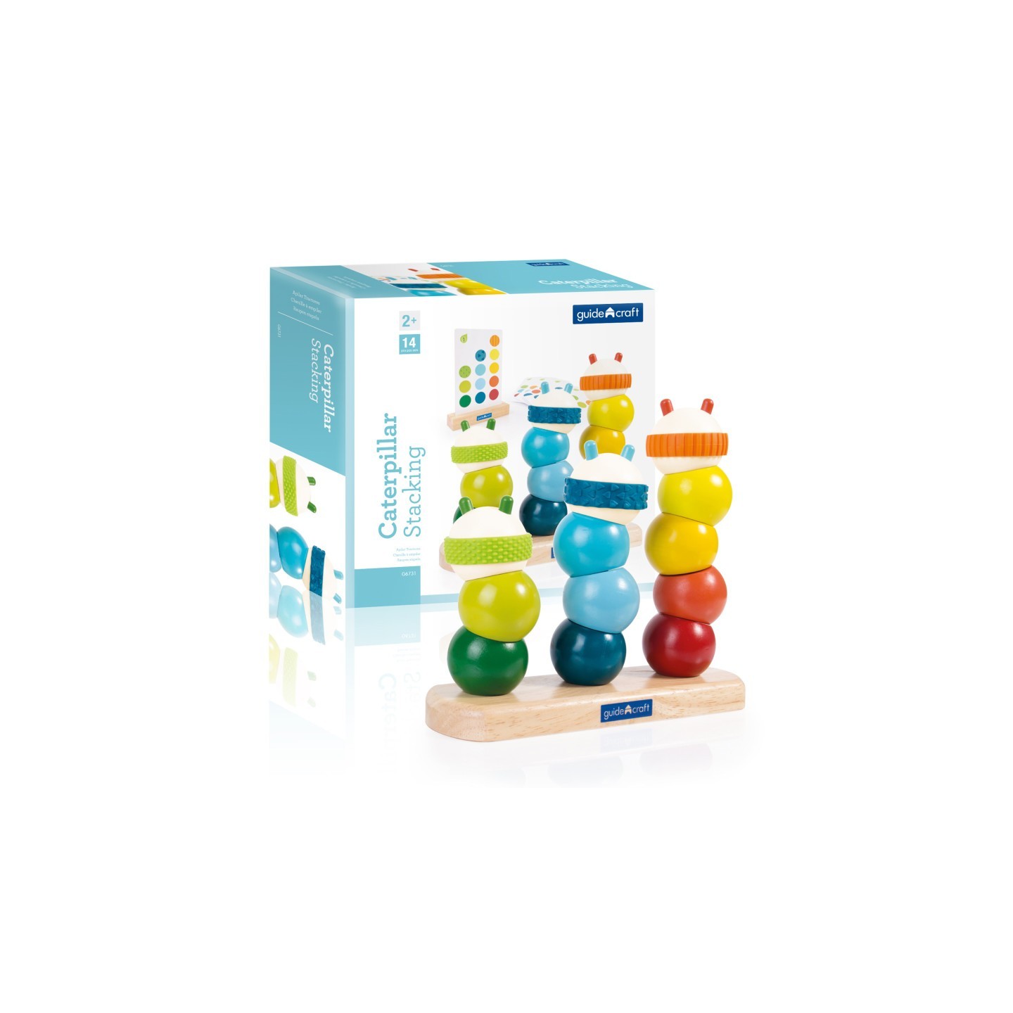 Guidecraft Caterpillar Stacking