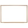 Ghent® Non-Magnetic Whiteboard with Wood Frame, 18"H x 24"W