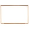 Ghent® Non-Magnetic Whiteboard with Wood Frame, 2'H x 3'W