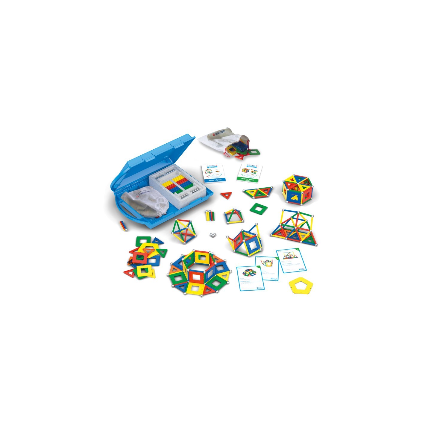 Geomag™ Geometry Lab Recycled, 244 Pieces