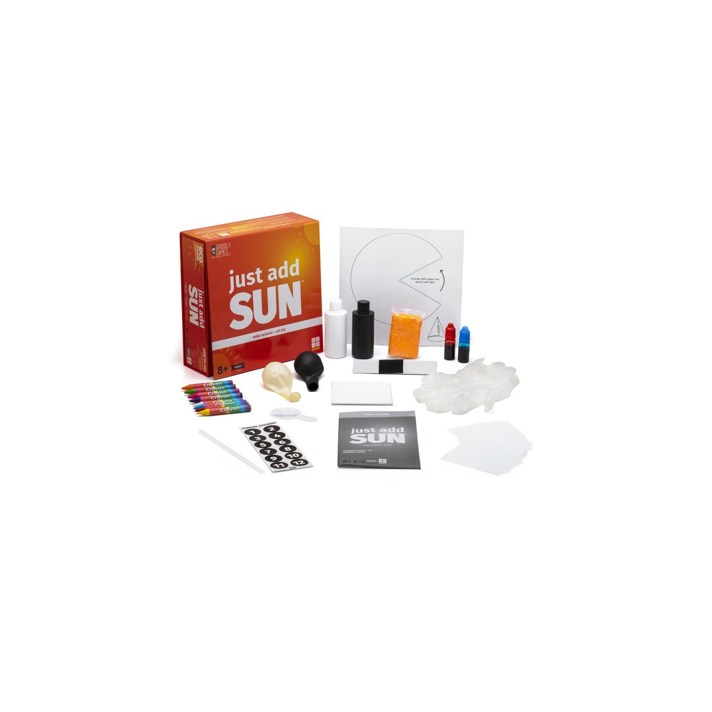 Griddly Kids Just Add Sun™ Solar Science + Art Kit