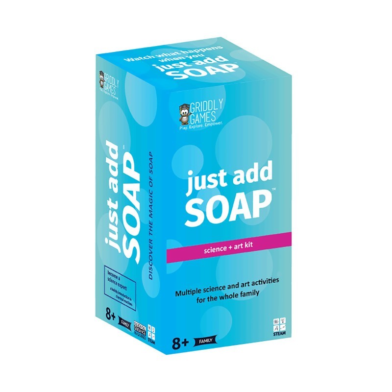 Griddly Kids Just Add Soap Science + Art Kit