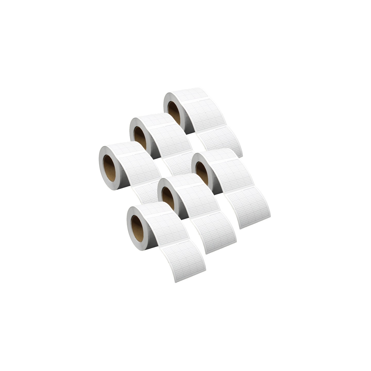 Geyer Instructional Products Graphing Stickers, 1st Quadrant, 50 Per Pack, 6 Packs