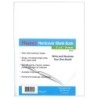 Hayes Publishing Hardcover Blank Book, White, 28 pages (14 sheets), 6"W x 8"H