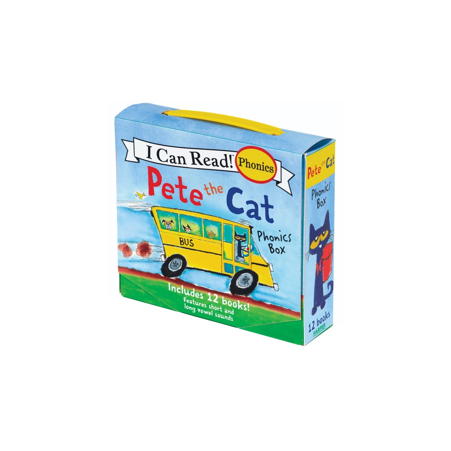 HarperCollins I Can Read!™ Pete the Cat Phonics Box, Set of 12 Books
