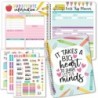 Hadley Designs Colorful Undated Teacher Planner and Lesson Plan Book