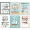 Hadley Designs Boho History Bulletin Board Classroom Decor Posters, Set of 6