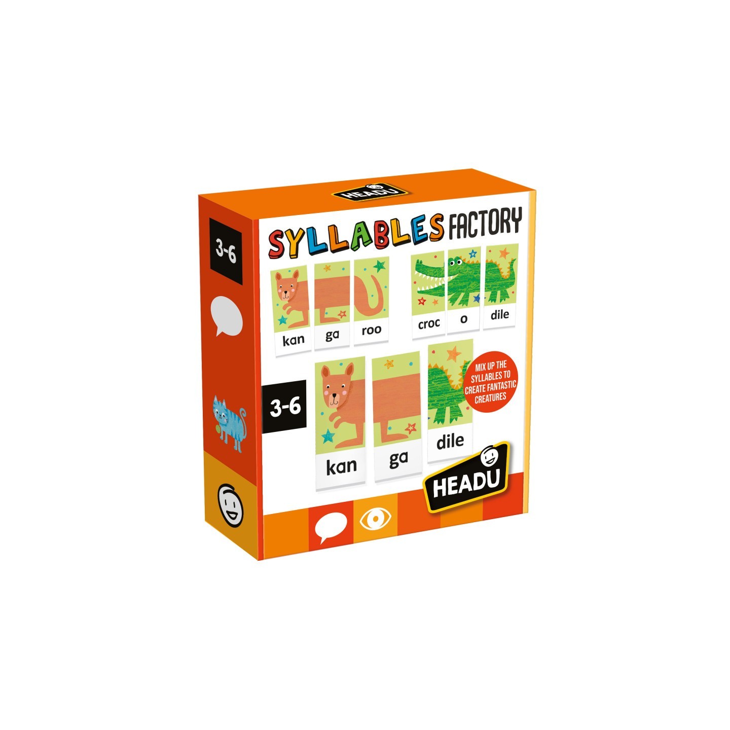 Headu Syllables Factory, Ages 3-6