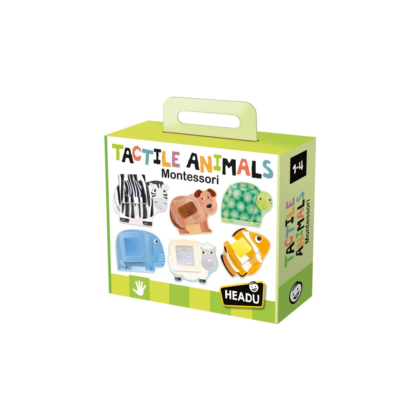 Headu Tactile Animals Montessori