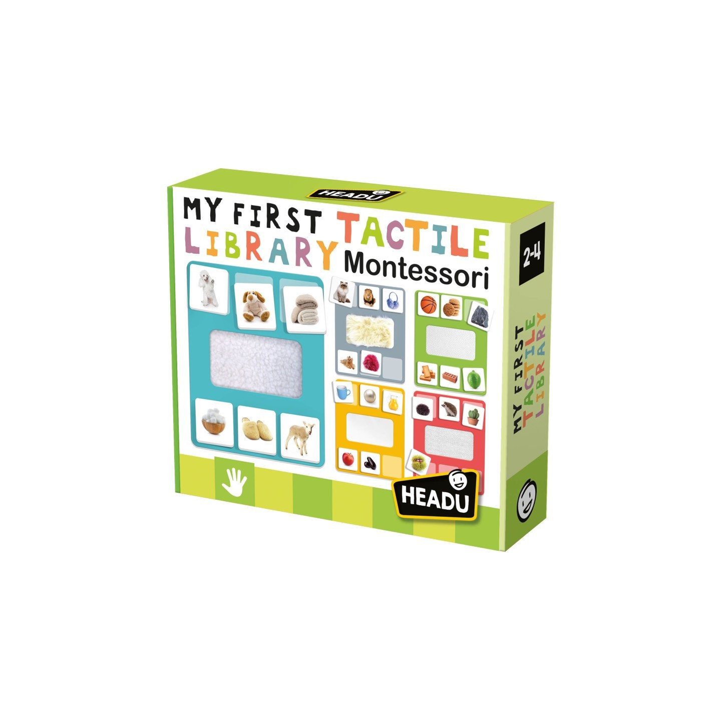 Headu Montessori My First Tactile Library