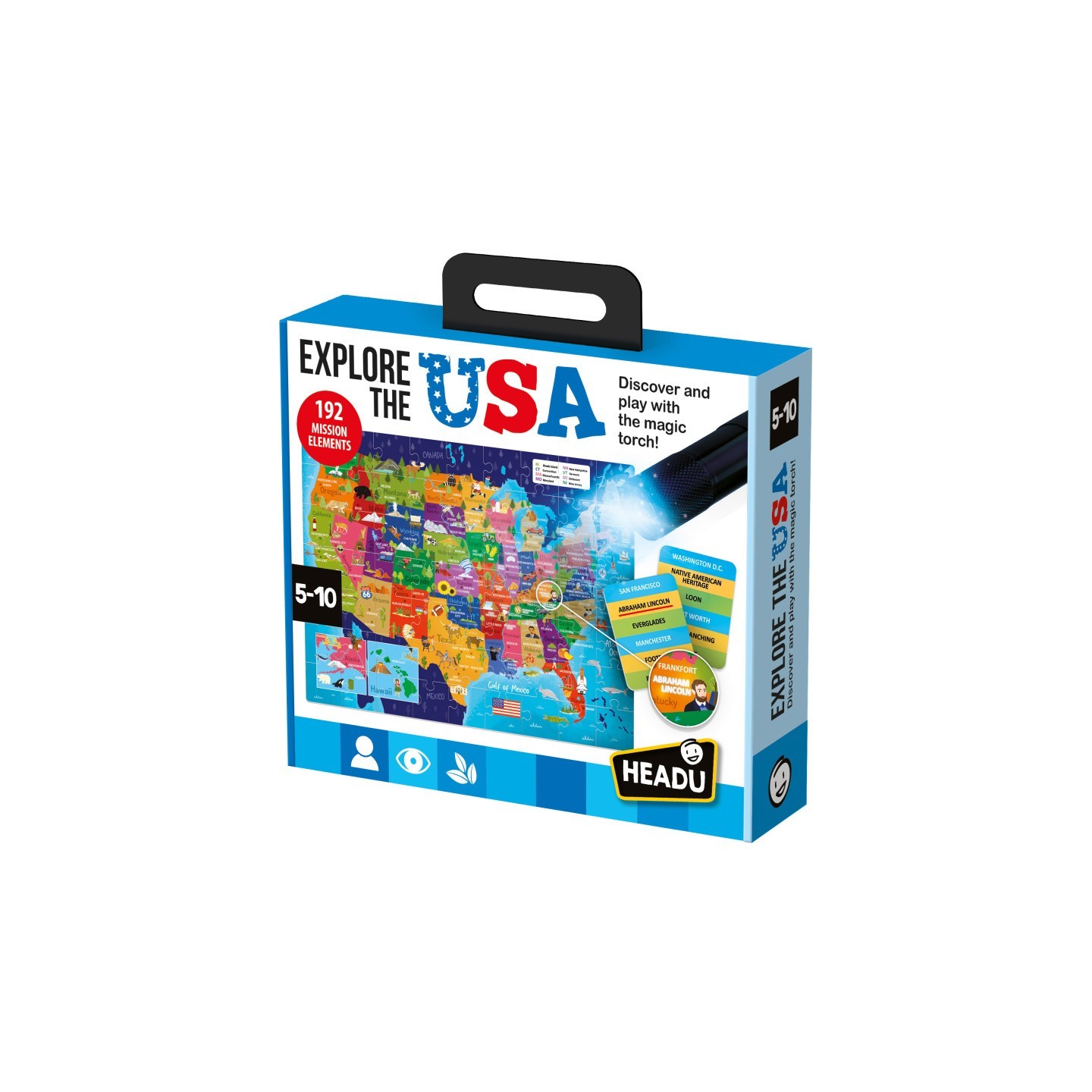 Headu Explore the USA Puzzle Game