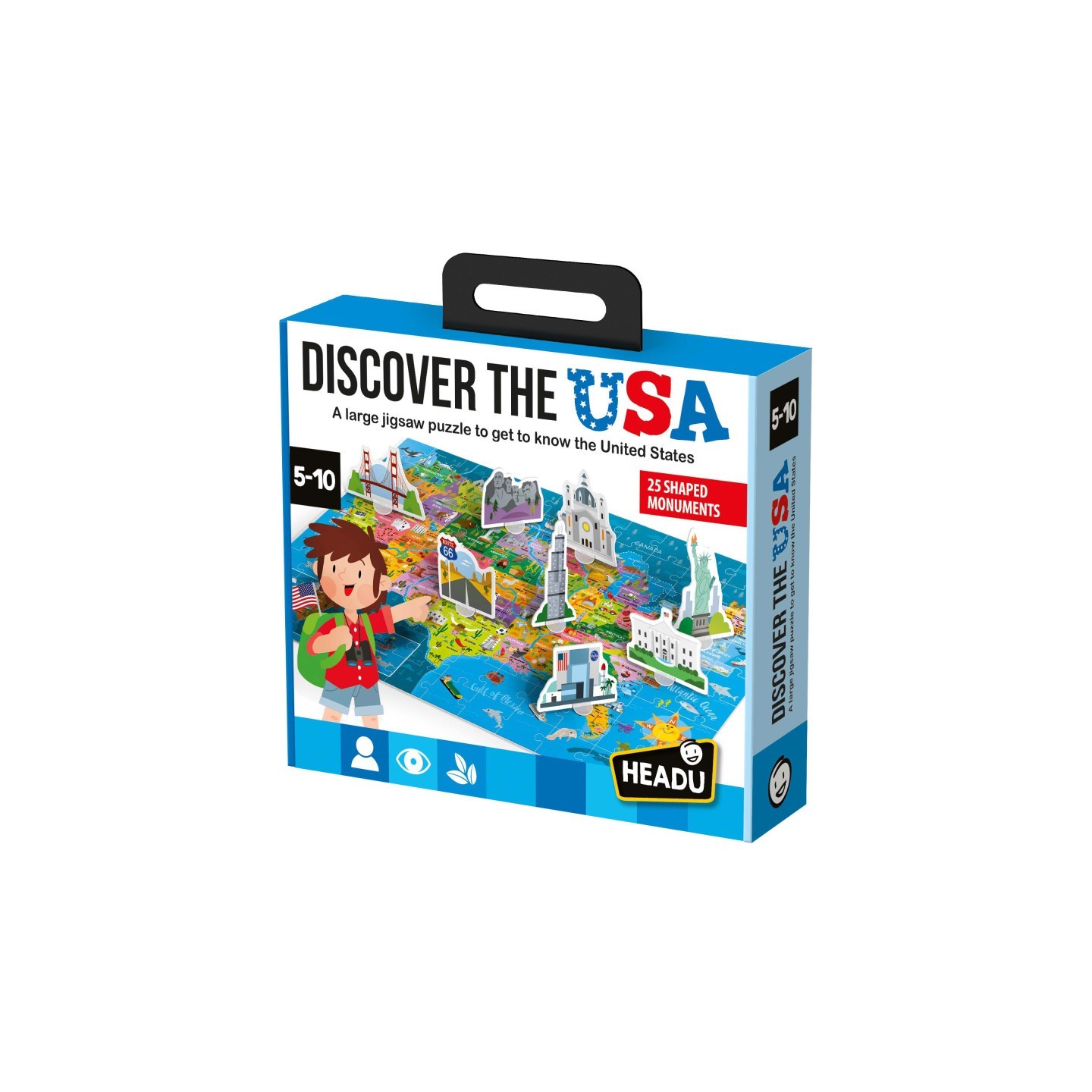 Headu Discover the USA Puzzle