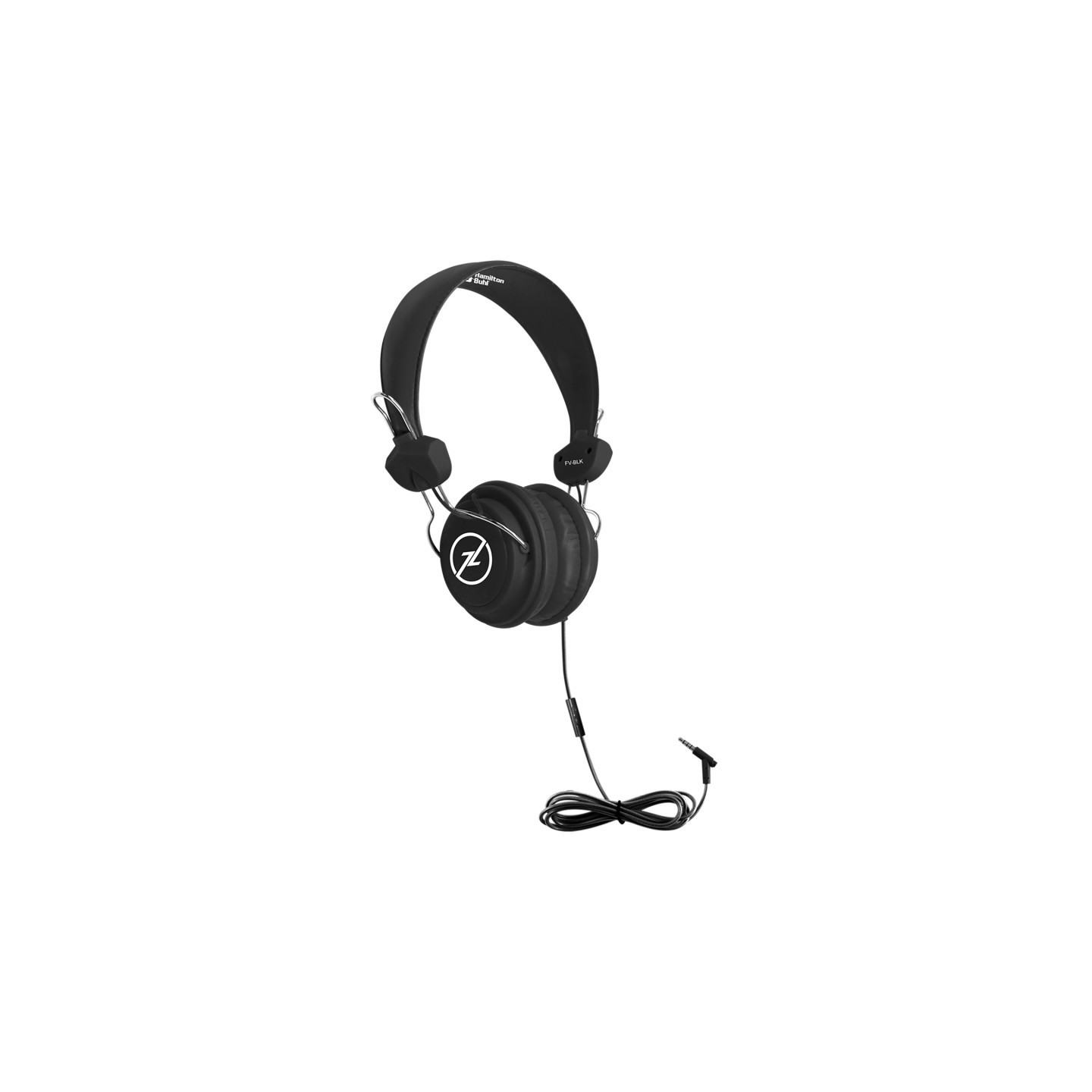 HamiltonBuhl® TRRS Headset with In-Line Microphone - Black