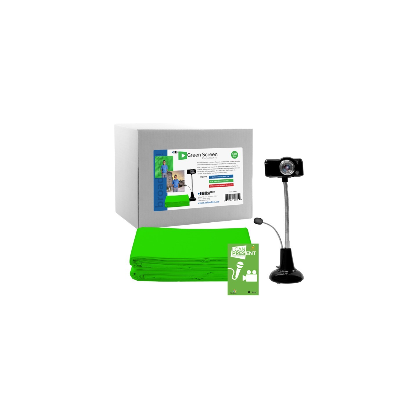 HamiltonBuhl® STEAM- Green Screen Production Kit