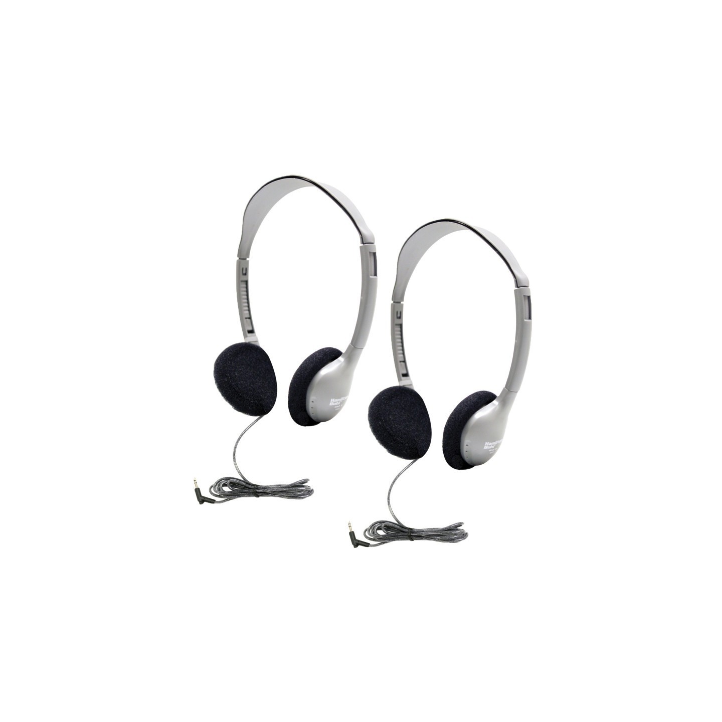 HamiltonBuhl® Personal On-Ear Stereo Headphone, Pack of 2