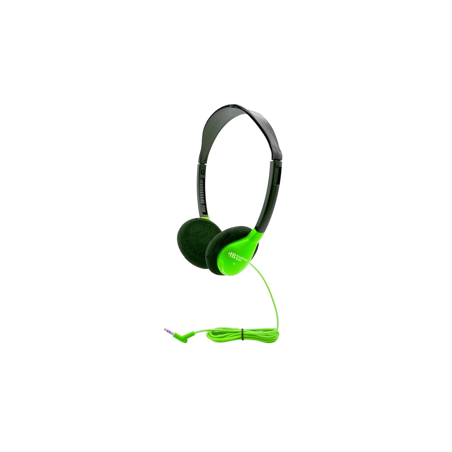 HamiltonBuhl® Personal On-Ear Stereo Headphone, Green