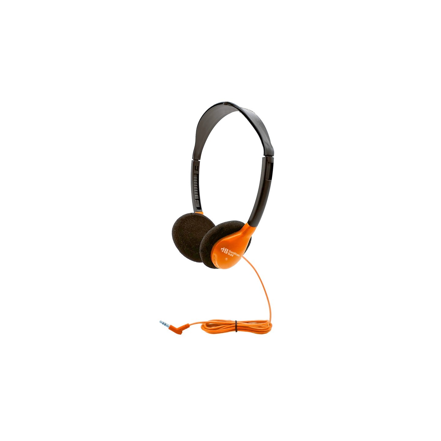 HamiltonBuhl® Personal On-Ear Stereo Headphone, Orange