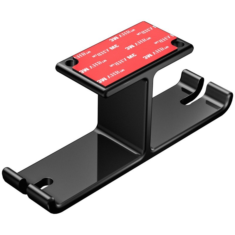 HamiltonBuhl® Hook-It! Dual Headphone/Headset Hanger with 3M Adhesive and Screws