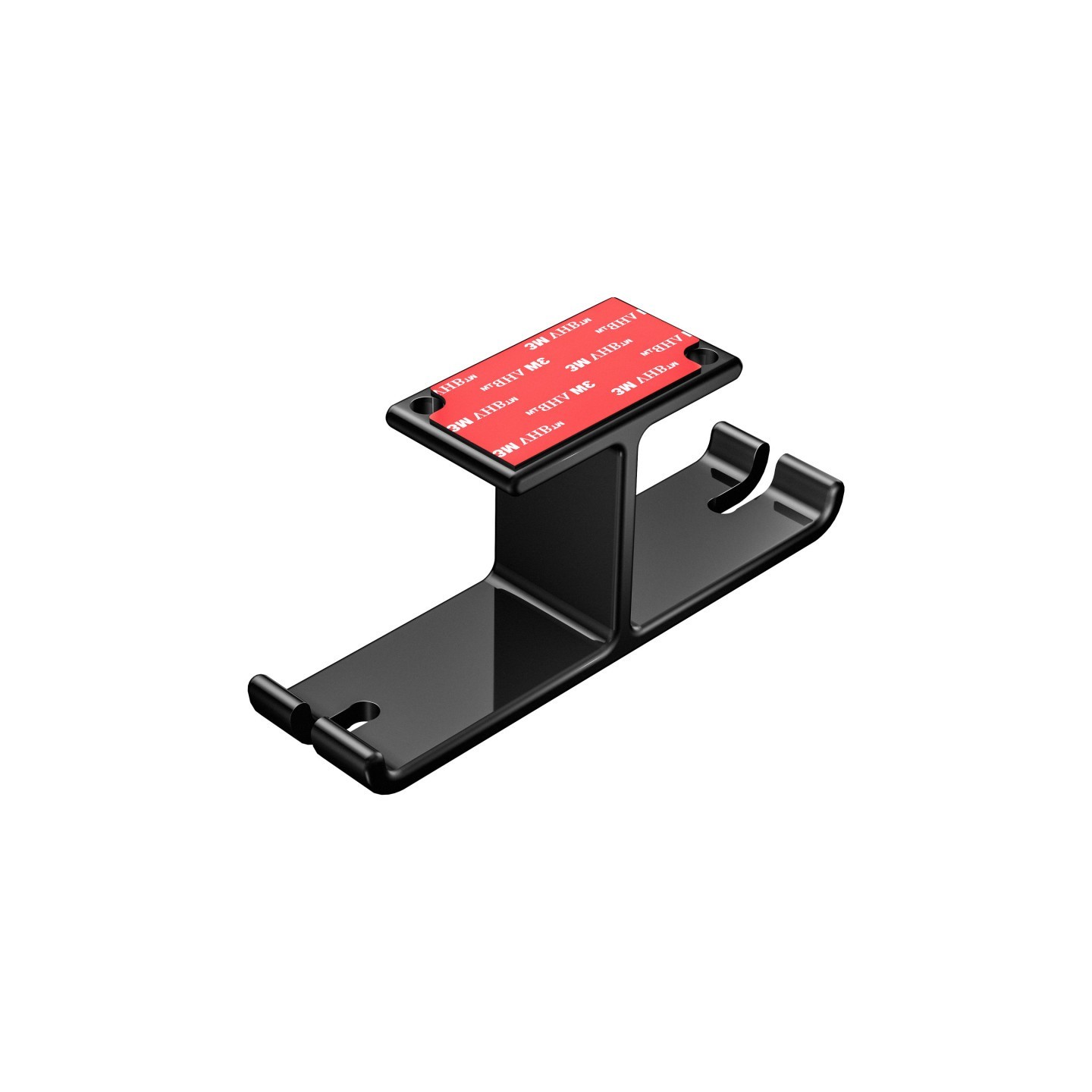 HamiltonBuhl® Hook-It! Dual Headphone/Headset Hanger with 3M Adhesive and Screws