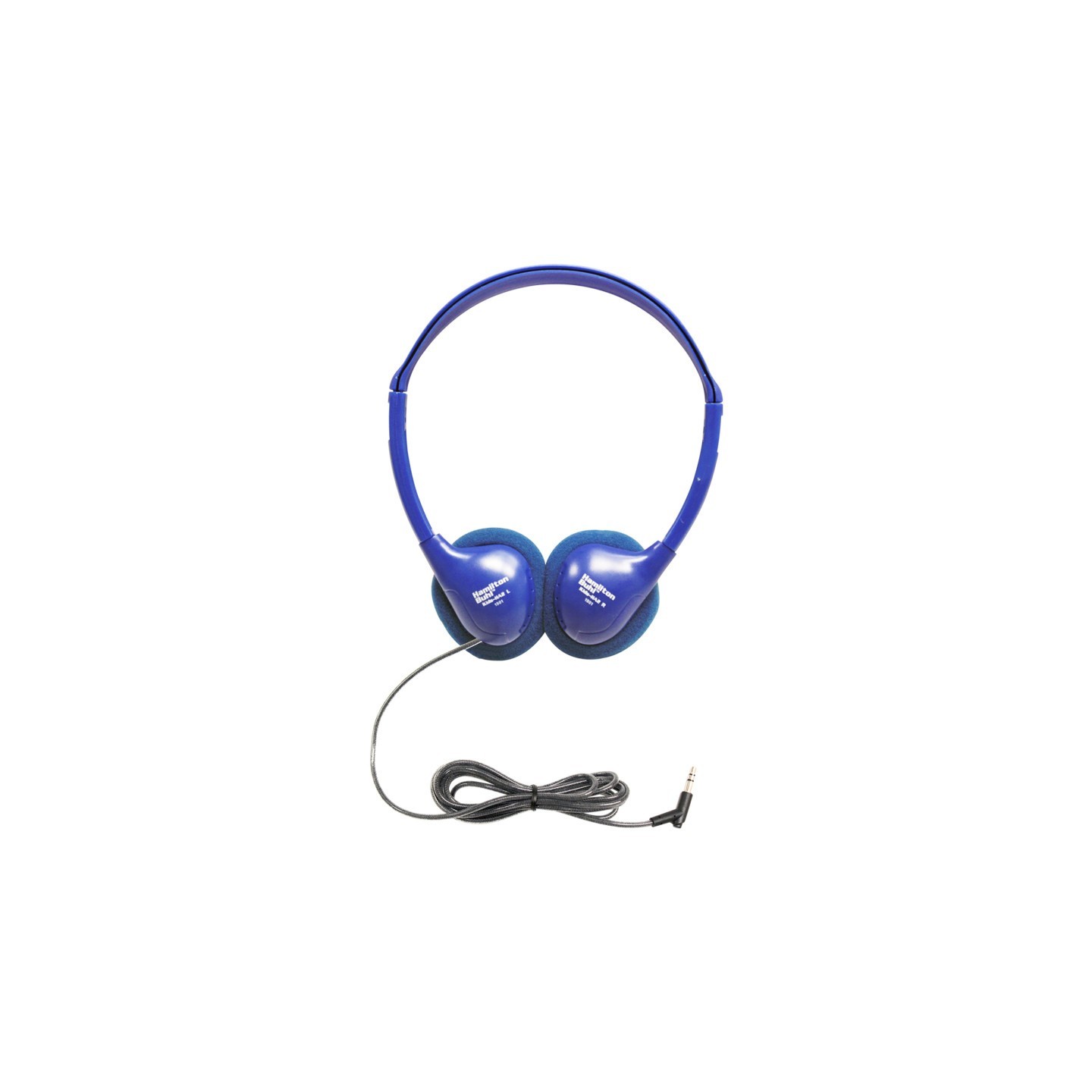 HamiltonBuhl® Kids On-Ear Blue Stereo Headphone