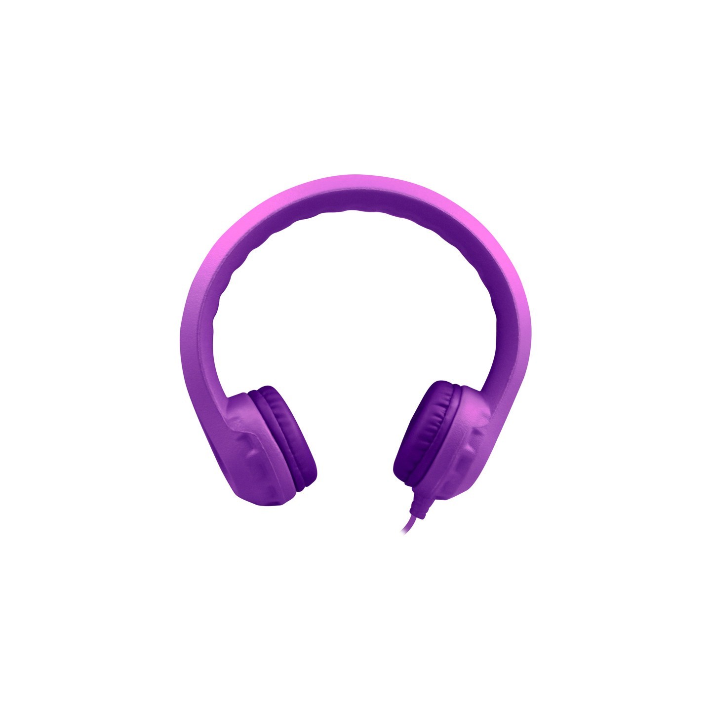 HamiltonBuhl® Flex-Phones Single Construction Foam Headphones - Purple