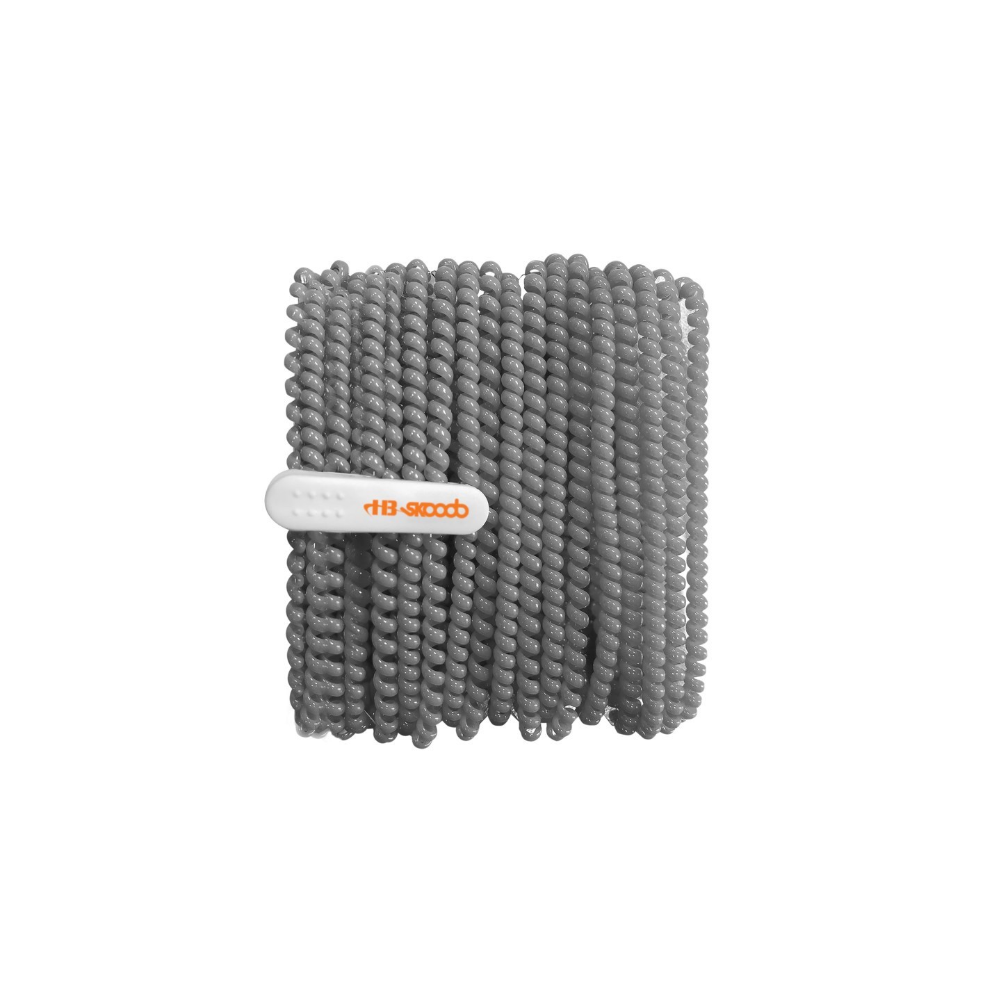 HamiltonBuhl® Skooob Tangle Free Earbud Covers - Anthracite Gray