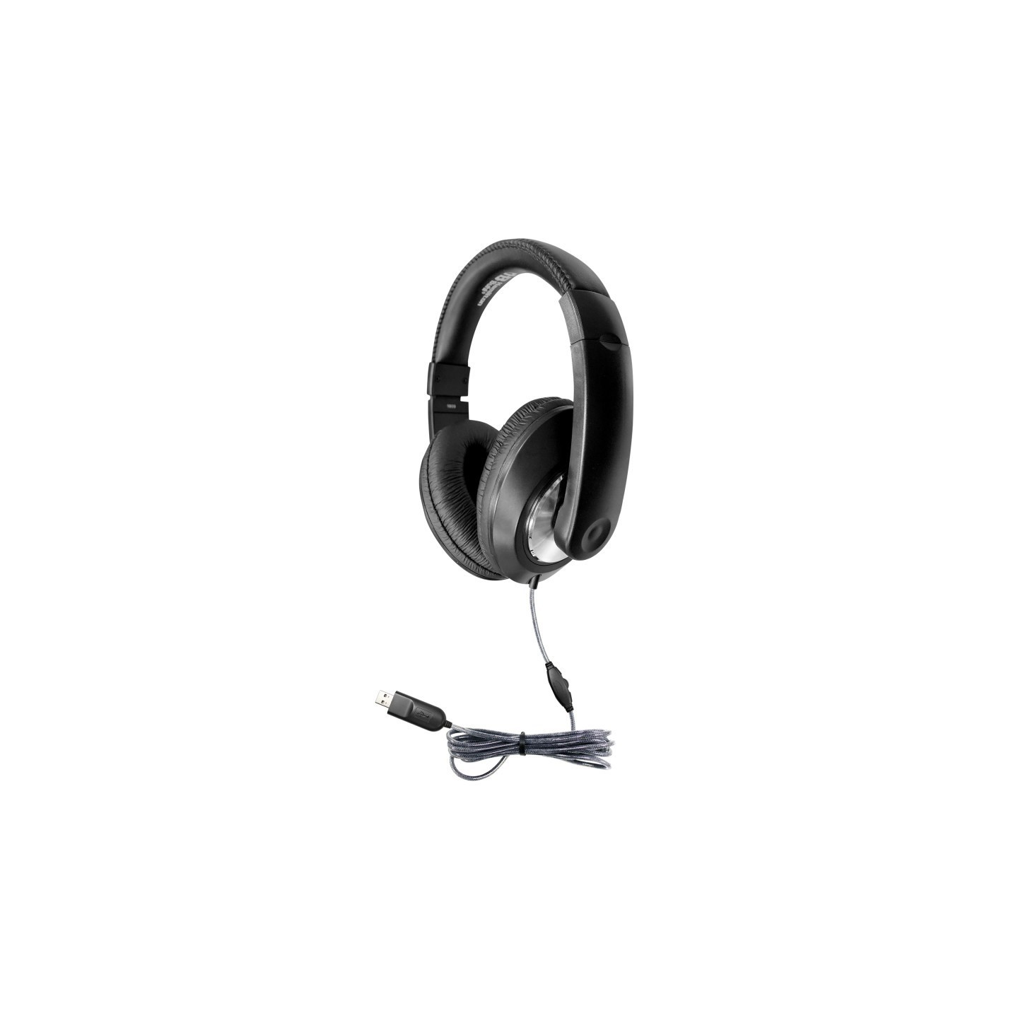 HamiltonBuhl® Smart-Trek Deluxe Stereo Headphone with In-Line Volume Control and USB Plug