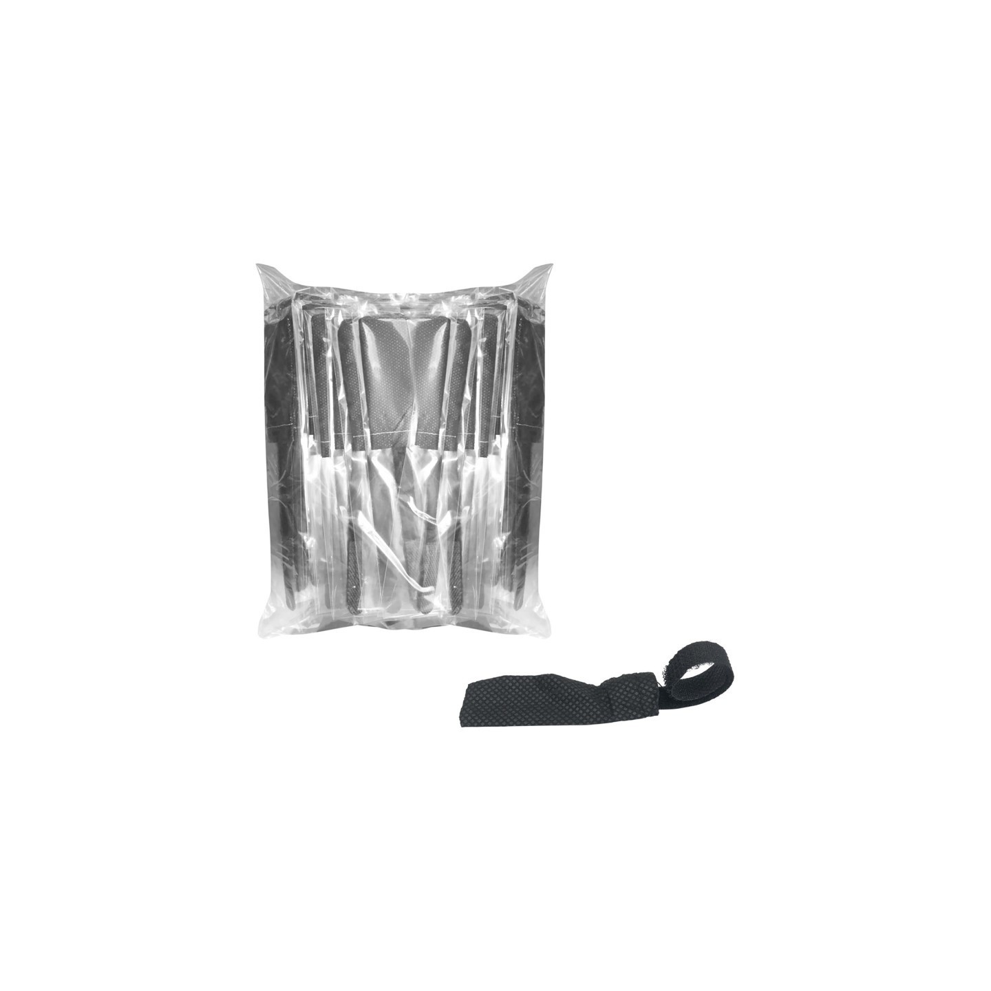 HamiltonBuhl® HygenX Sanitary Disposable Gooseneck Microphone Covers with Velcro Strap - 100 covers