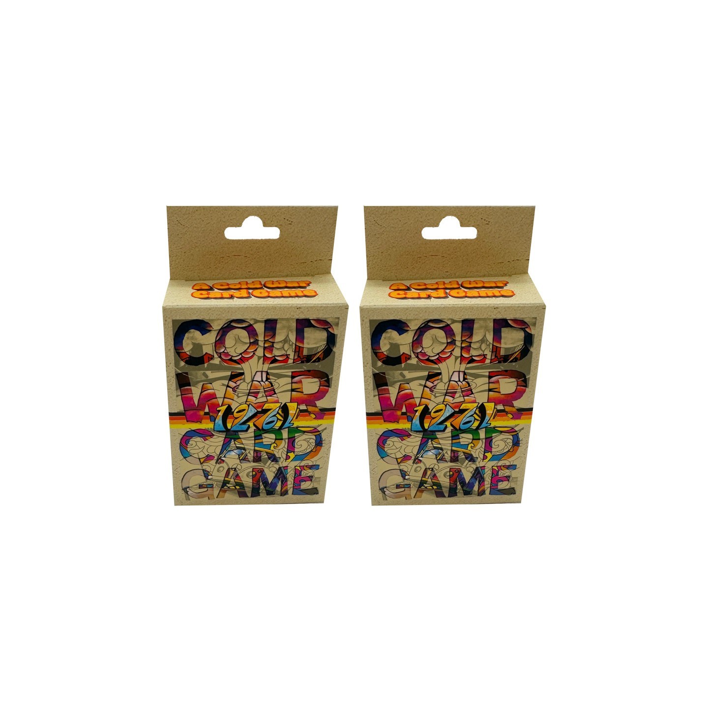 House Fish Balloon 1971: A Cold War Card Game Travel Box, Pack of 2
