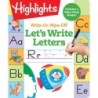 Highlights™ Let's Write Letters Write-On Wipe-Off Fun to Learn Activity Book