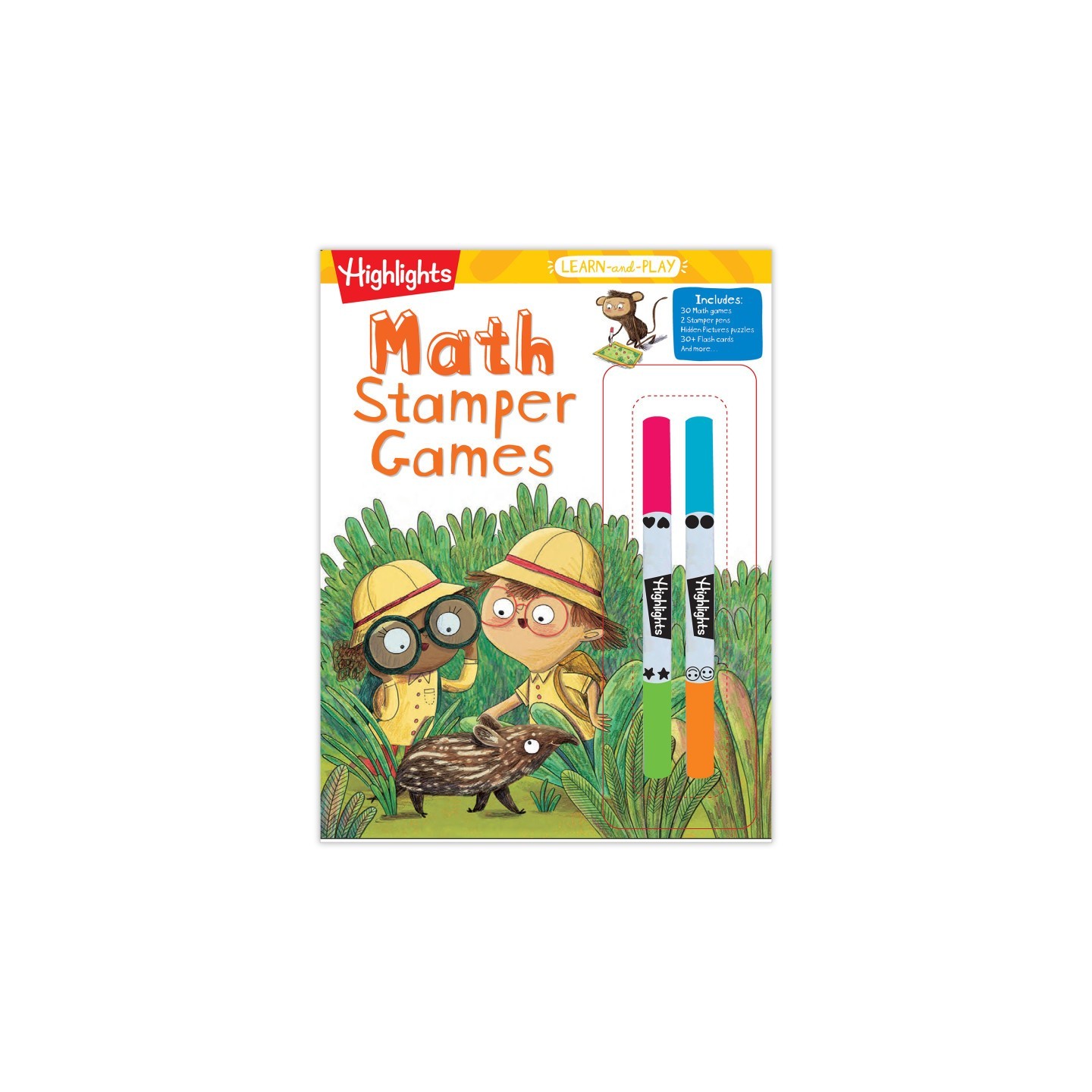 Highlights™ Learn-and-Play Math Stamper Games