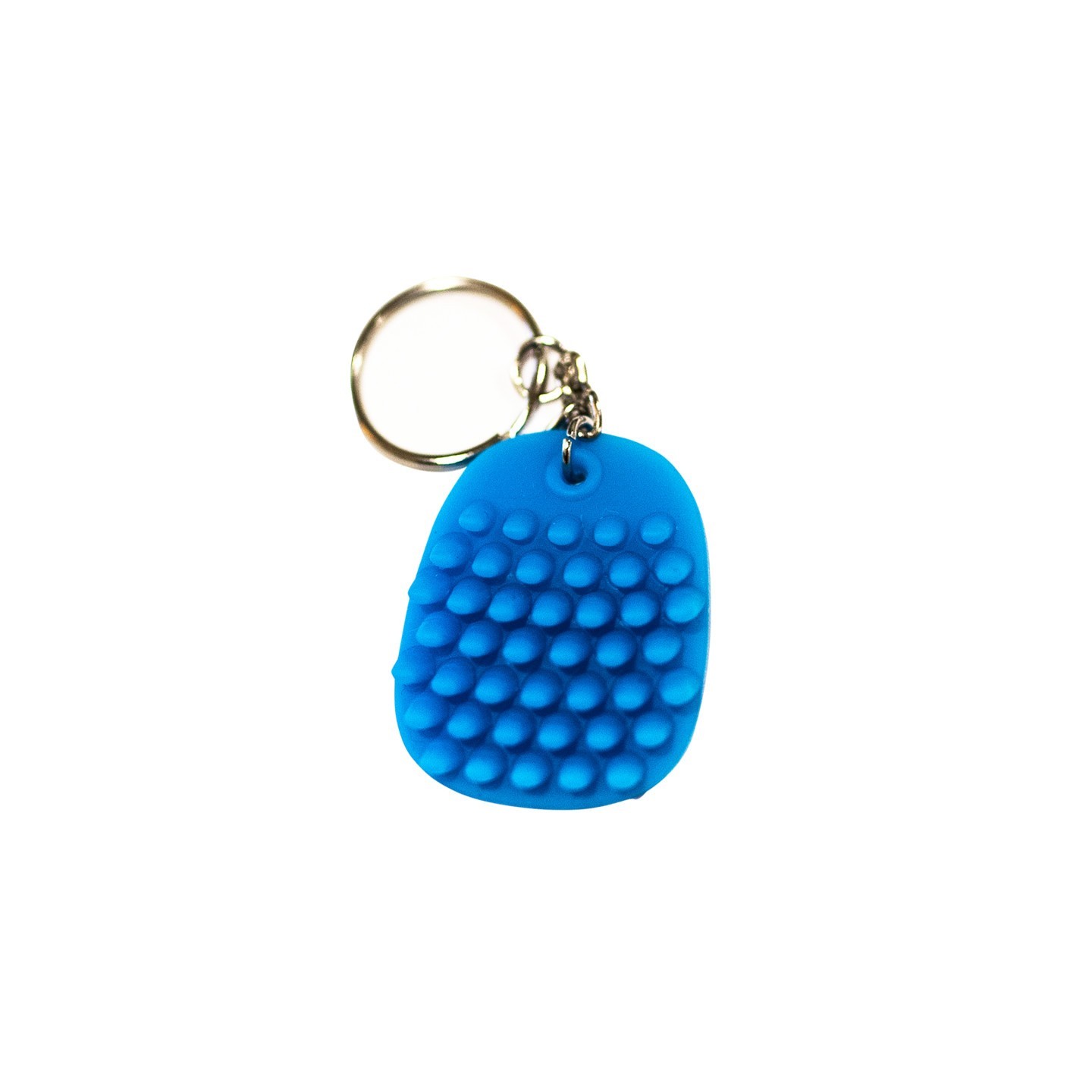 Hedgehog Fidget Keychain, Blue