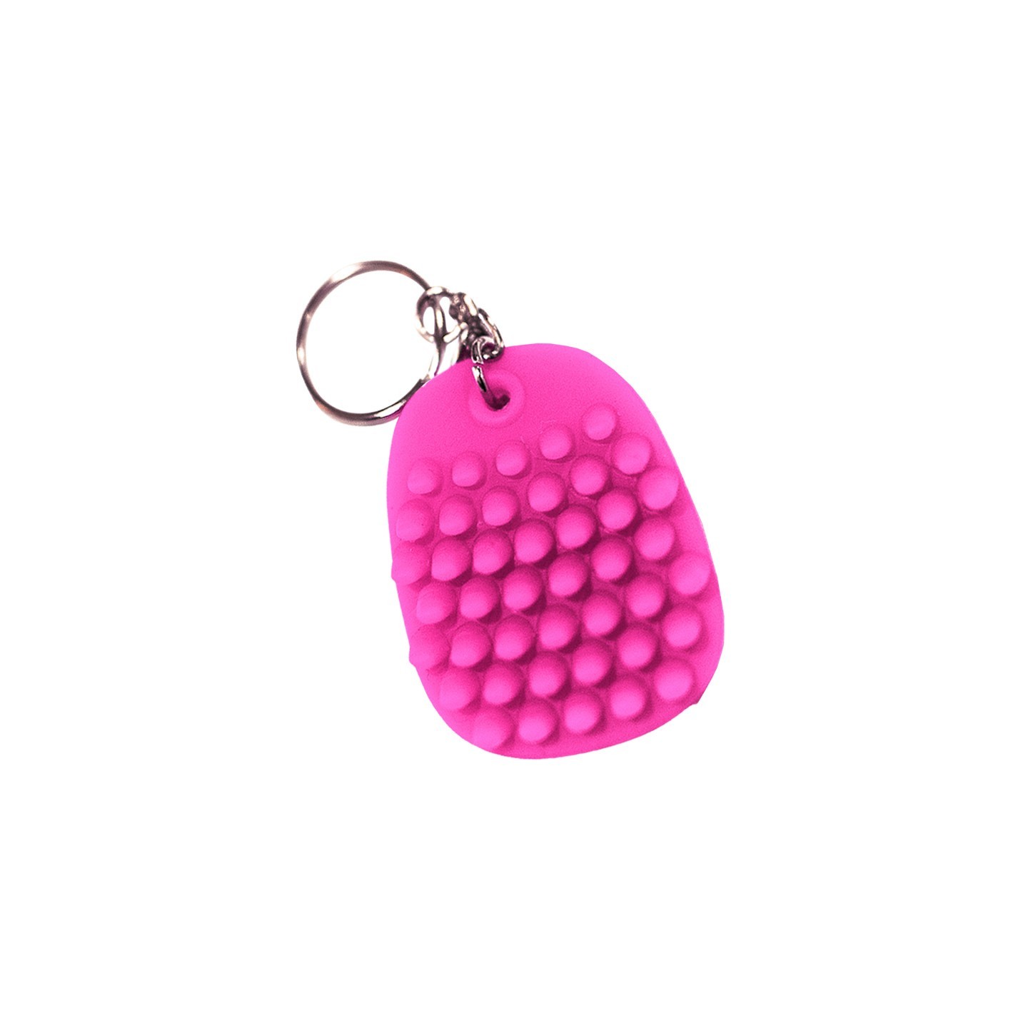 Hedgehog Fidget Keychain, Pink