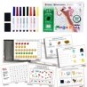 HandMoto® Dry-Erase Learning Board, 8 Markers, 30 Activity Sheets - MegaPack Series