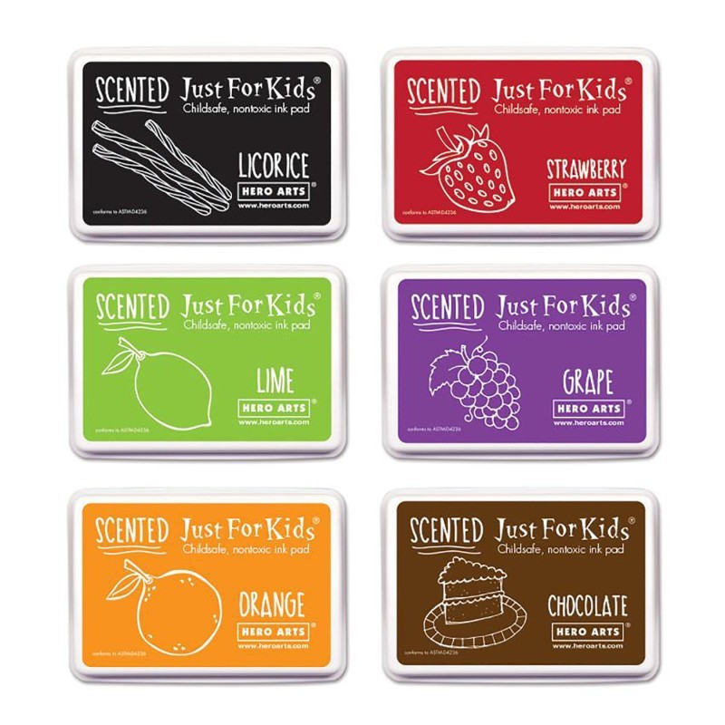 Hero Arts® Just for Kids® Scented Ink Pad Bundle, Pack of 6