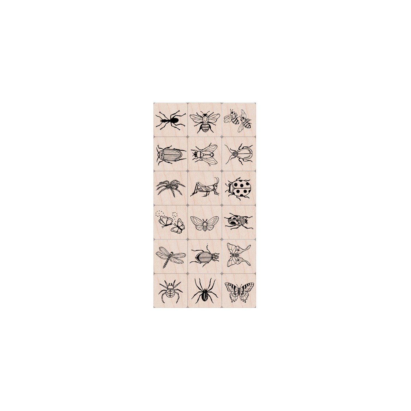 Hero Arts® Ink 'n' Stamp Bugs Stamps, Set of 18