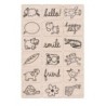 Hero Arts® Ink 'n' Stamp Happy Animals Stamps, Set of 18